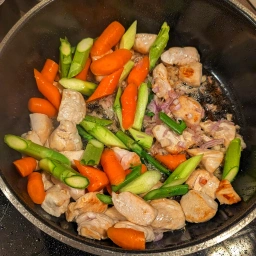 Risotto mit Gorgonzola