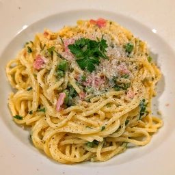 the finished dish