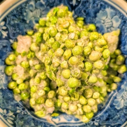 Zutaten: frozen peas