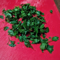 Ingredients: parsley