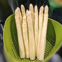 Ingredients: white asparagus