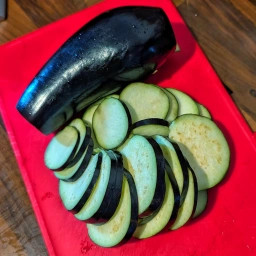 Ingredients: eggplants