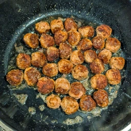 Fried meatballs