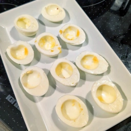 egg whites cut in half
