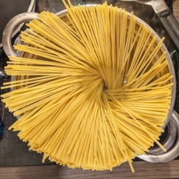 ingredients: spaghetti