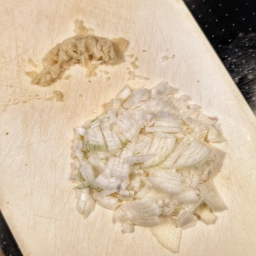 Ingredients: onion and garlic