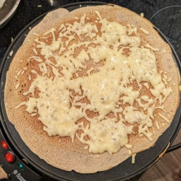 Buchweizen-Galette mit Käse