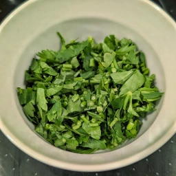 Ingredients: parsley