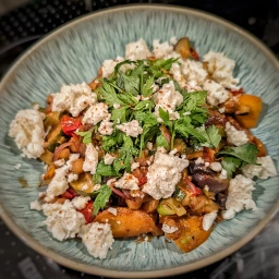 Mediterranean Vegetables with Feta