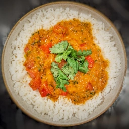 Finished dish: Watermelon Curry
