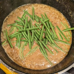 Curry with yardlong beans