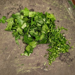 Ingredients: chopped parsley