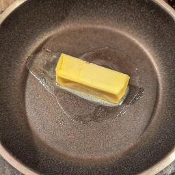 Melting butter