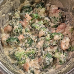 Die fertige Füllung